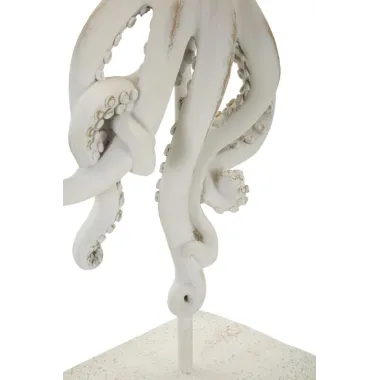 LAMPA STOŁOWA OCTOPUS BIAŁA Ø 30,5X64,5 cm